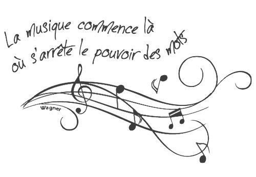 créa  "en ...portée musicale"